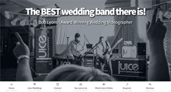 Desktop Screenshot of juiceweddingband.com